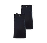 JP 1880 Menswear Big & Tall Plus Size L-8XL Tank top, 2-Pack, Basic, Sleeveless, up to 8XL Navy Blue 8XL 796858785-8XL