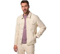 JP 1880 Menswear Big & Tall Plus Size L-8XL Trucker Denim Jacket, GOTS-Certifie