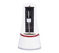 JP - 20 Mechanical Metronome, Standard Universal Musician Metronome for Piano Guitar Violin Ukulele, Adjustable Tempo 40-208 BPM with Clear Bell Sound, Plated Pendulum a