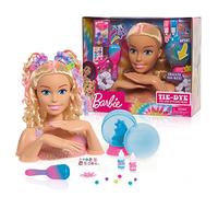 JP Barbie JPL63651 Barbie Deluxe Blonde Tie Dye Styling Head, Multi Colour,H 32.4cm x W 39.4cm x D 17.5cm, 63651