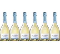 JP. Chenet Free - Alcohol free Sparkling White Wine - Chardonnay - No added flavours, authentic taste - Origin : France (6 x 0.75 L)