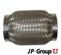 Corrugated Pipe 60x116 mm with Inner Liner, Stainless Steel