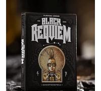 JP GAMES LTD Black Requiem Playing Cards - Luxury Counterspell Magick Sigils Deck by Stockholm17