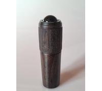 JP GAMES LTD Ebony (African Black Wood) Wood Teleidoscope by Armando Perri - Premium Unique Handmade Scope, Handmade in Switzerland, Small 9.5cm, Adults 14+