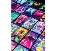 JP GAMES LTD Eldritch Overload Tarot Deck - Fabulous Fantasy Cyberpunk - Holographic Foil and Guide Book, by Weird Works