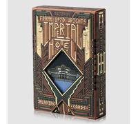 JP GAMES LTD Imperial Hotel Playing Cards, Made in the USA - A collaboration between the Frank Lloyd Wright Foundation and Art Of Play