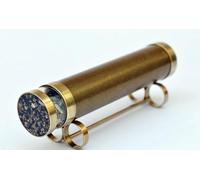 JP GAMES LTD Seashells Classic Brass Kaleidoscope - Premium Scope Handmade in Israel by Roy Cohen, Adult Collectible 14+
