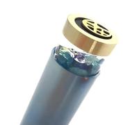 JP GAMES LTD Twilight Blue Kaleidoscope (11.5cm) - Luxury Gemstones, Unique Handmade in Japan by Ayaka Kobayashi, Adult Collectible, 14+