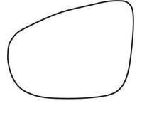 JP GROUP 1189304770 Wing mirror glass