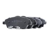 Brake pads Front Axle 1263601110 JP GROUP for OPEL MERIVA A MPV CORSA C