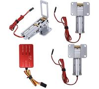 JP Hobby ER-120 Electric Retractable Landing Gear Alloy Compact Design for Fixed Wing RC Aircraft 90-120mm EDF Jets (Retractable base + controller)
