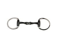 JP Korsteel Sweet Iron French Link Eggbutt Snaffle Bit, 5"