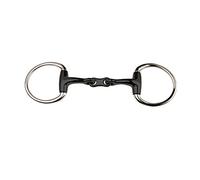 JP Korsteel Sweet Iron French Link Eggbutt Snaffle Bit, 5.5"