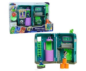 JP PJ Masks PJ Masks Nighttime Micros Romeo's Lair Playset, JPL95705