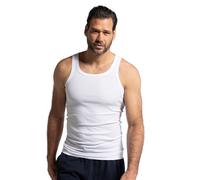 JP1880 Men's Unterhemd Tank Undershirt, Weiß, L