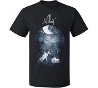 JPCJSL Alcest Écailles De Lune 2015 T-Shirt Amesouers Les Discrets Katatonia Black