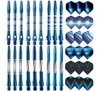 JpGdn 18/Pack Darts Shafts Metal Accessories Harrow Stems Aluminum Dart Pole Rod in Aluminum with Standard 2BA Thread