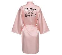 JPHCHSC Maid of honor Bride Robe Mother of bride Robe Dressing Gown for Women Bridesmaid Robes Short Bridal Morning Robes