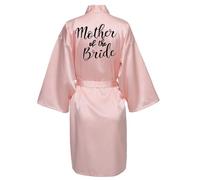 JPHCHSC Maid of honor Bride Robe Mother of bride Robe Dressing Gown for Women Bridesmaid Robes Short Bridal Morning Robes