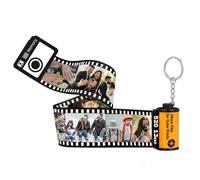 JPHCHSC Personalised Camera Film Roll Keyring With Photo 5/10/15/20/25/30 Pcs,Keychain Photo Roll,Custom Camera Roll Keychain For Women,Dad,Mom,Husband,Wife,Gandma，Christmas,Birthday,Wedding