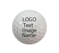JPHCHSC Personalised Golf Balls, Dual-Layer Construction, Custom Unique Gift for Men, Photo Icon Text Customisation, Birthday Father's Day Golf Gifts (Customize Images or Text, 10)