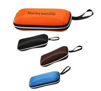 JPHCHSC Personalised Sunglasses Case Hard Protective Eyewear Eyeglasses Glasses Box with Zip Hook,Arena Case for Swimming Goggles (Style B)