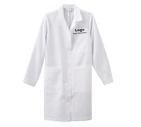 JPHCHSC Personalised White Lab Coat for Women and Men,Cotton Doctor Outfit adult with button,long sleeve lab coat for Medical,Secondary School,Science,Engineering,Doctor (Type A（White, XL)