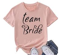 JPHCHSC Sister/Mother of The Bride/Groom Tshirt Wedding Hen Do Wedding Party Bridesmaid Bridal T-Shirt