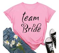 JPHCHSC Sister/Mother of The Bride/Groom Tshirt Wedding Hen Do Wedding Party Bridesmaid Bridal T-Shirt