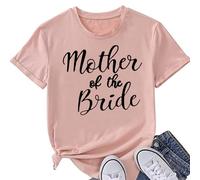 JPHCHSC Sister Mother of The Bride Tshirt Sister Mother of The Groom Tshirt Unisex T-Shirts for Bride and Bridesmaid