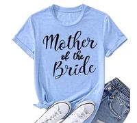 JPHCHSC Sister Mother of The Bride Tshirt Sister Mother of The Groom Tshirt Unisex T-Shirts for Bride and Bridesmaid