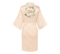JPHCHSC The Bride Satin Bathrobe Personalised Dressing gown Kimono, Bridesmaid pyjamas,Bride to be,Bride to be gifts,Bride to be pyjamas,Bride robe