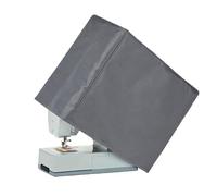 JPJYE Sewing Machine Dust Cover, 17.3 x 13 x 7.5 inches, Compatible with Standard Singer Brother Janome Machines (GREY, 17.3X7.5X13 INCH)