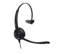 JPL Headset 501S-PM Monaural, Corded, Mid Office / Contact Centre, (QD) Quick Disconnect System, Surround Shield Noise Cancelling Microphone - Black