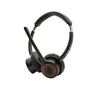 JPL Headset Element-BT500D Wireless Binaural, Bluetooth, Wideband Speakers, Surround Shield Noise Cancelling Technology, For Mobile Phones/Softphones, Includes Bluetooth (BT-220) Dongle - Black