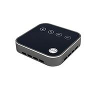JPL Speakerphone Convey Mini USB 2.0, Portable, Plug & Play, Handsfree, Includes USB-A to USB-C (2m) Universal Interface Cable, Compatible with all Major Softphones - Black/Silver