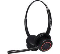 JPL Wireless Headset Over-the-head Bluetooth With Bluetooth Noise Cancelling Microphone With Microphone Stereo BT-500D Black