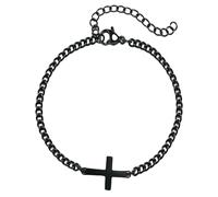 Jpltlvy Stainless Steel Simple Style Women's Bracelet Cross Pendant Daily Wear Gift