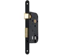Jpm Sas Multi-Bat Box Deadbolt 1/2 Turn European Cylinder - Axis - 50 mm, Ends - Round, Hand - Left
