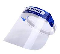 JPN Transparent Safety Face Shield Full Protection Cap Wide Visor, Adjustable, Easy to Clean