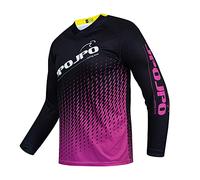 JPOJPO Jersey Men MX Motocross Jerseys Dirt Bike Downhill Racing Shirt Riding Pink
