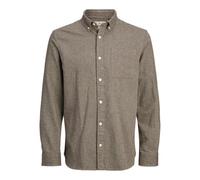 Jprblubrook Twill Solid L/S Shirt Jnr, Malt Ball, 10 Years