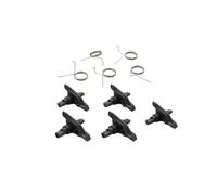 JPrbtfycr 1Set Universal Fit Upper Fuser Separation Claw Compatible With S1810 S2011 S2520 S2110 S2420 Aftermarket Replacement