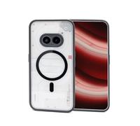 JProtect For Nothing Phone 2a / 2a Plus Case for MagSafe Black (Top Protection & Magnetic Force) Magnetic Mobile Phone Case Transparent for Nothing Phone 2a+ - Case Magnet for MagSafe Accessories Case