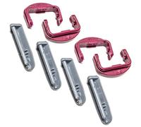 JPshop - 2 Kit 4 front and rear rack rack dishwasher compatible with Beko