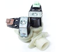 JPshop - Double Solenoid Valve 2 Way 180° Water Load Washing Machine Compatible with Rex Electrolux 1325186110