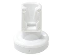 JPshop - Kit of 8 White Dishwasher Upper Basket Wheels Compatible with Electrolux 50269970005