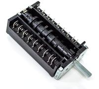 JPshop - Kitchen Oven Selector Switch 8+0 Positions Compatible with Candy Gasfire 91201719 42822308