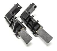 JPshop - Pair of Carbon Brushes for Washing Machine Compatible with Hotpoint - Ariston