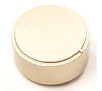 JPshop - Silver hob knob Ø6 mm - Hub 3 mm compatible with Ariston Indesit C00111686